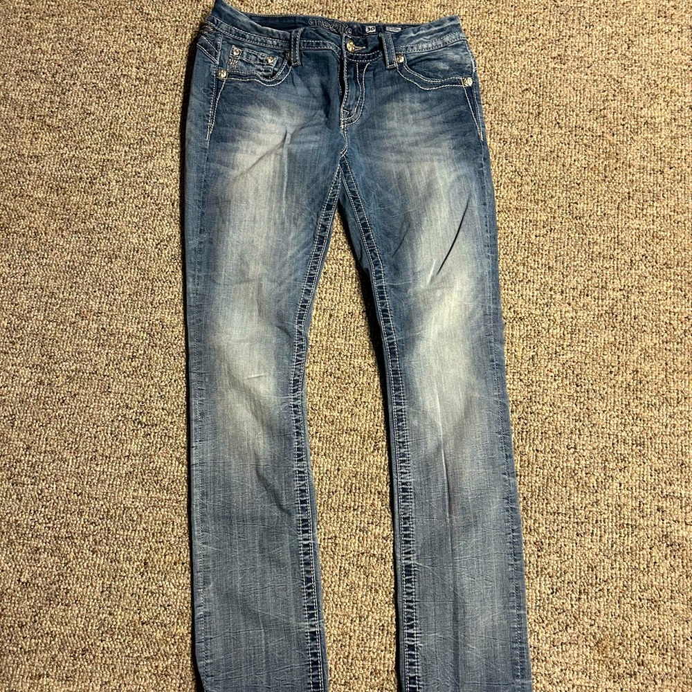 Miss Me straight leg jeans